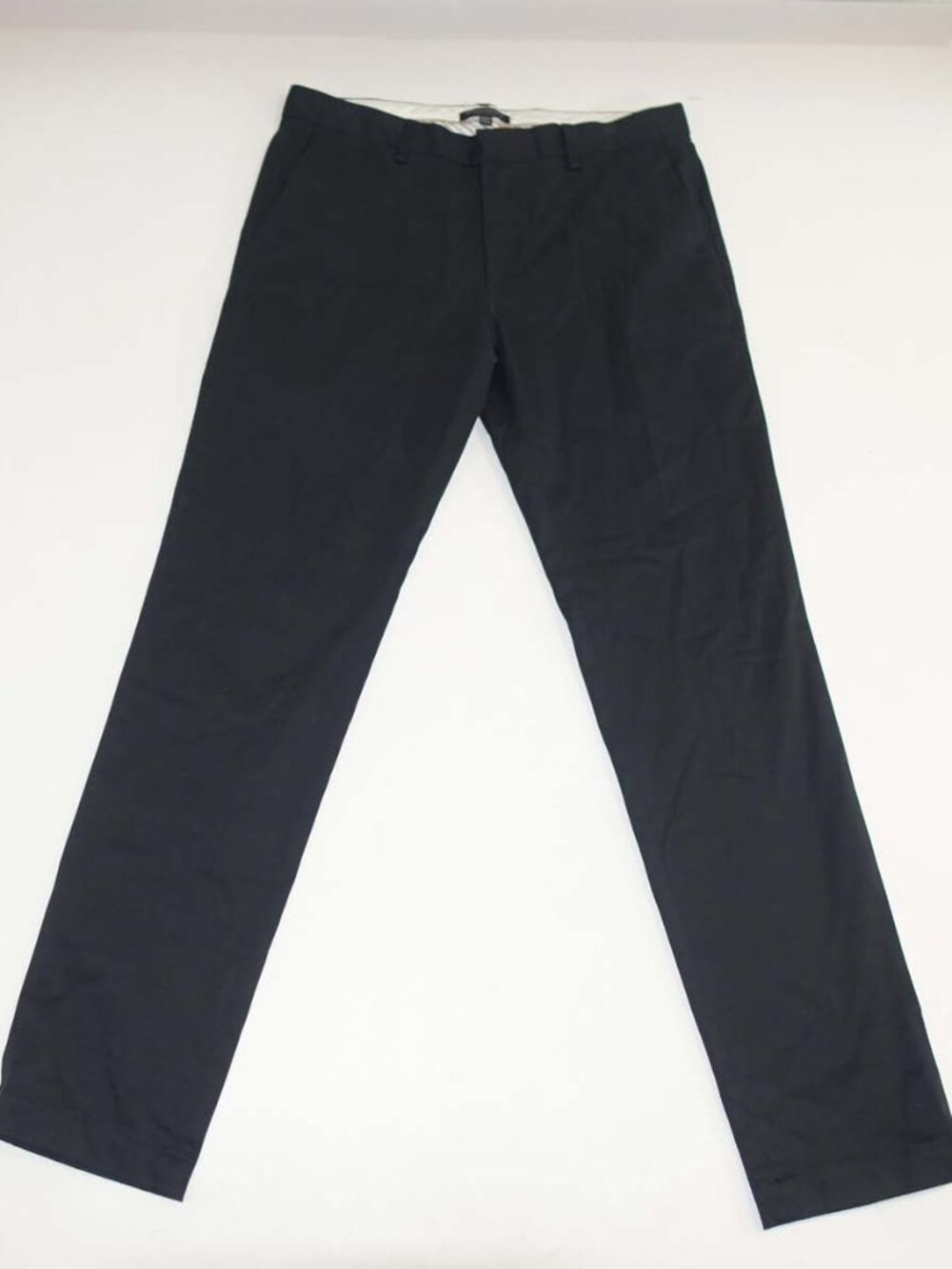 Banana Republic Men's Aiden Slim Fit Chino Pants 34 x 34 Black Khaki Cotton